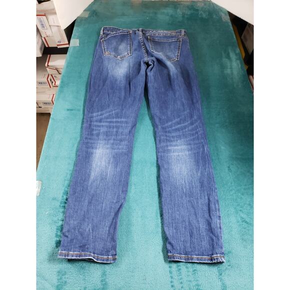 Kut From The Kloth Jeans Size 8 Womens Blue Stretch Mid Rise Slouchy Boyfriend - Picture 11 of 13
